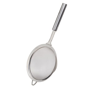Prep Solutions 6 Inch Stainless Steel Mesh Strainer with Wide Brim