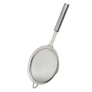 Prep Solutions 6 Inch Stainless Steel Mesh Strainer with Wide Brim