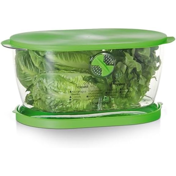 Prep Solutions by Lettuce Keeper Produce Storage Container, 4.7 Quarts, Green (LKS-06)
