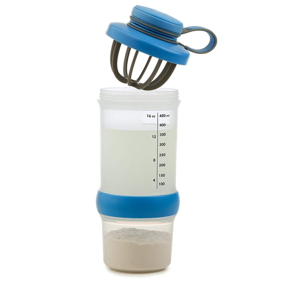 Prep Solutions by Progressive Snack and Shake Container - Blue