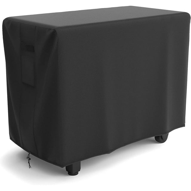 52 Inch Keter Unity XL Outdoor Table Cover, 600D Waterproof Polyester, RipStop, Black