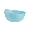 thumbnail image 1 of Prep and Serve Multi-Function Bowl with Integrated Colander (Small, Blue), 1 of 4