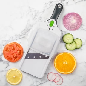 PrepSolutions Stainless Steel Blade Easy Adjustable Mandolin Slicer