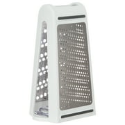 PrepSolutions Stainless Steel Grater with 2 Cup Canister and Dual Blades