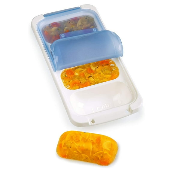 PrepWorks PKS-725 Dishwasher Safe 1 Cup 4 Serving Food Storage Freezer Pod Tray