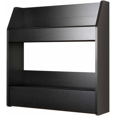 2-Tier Floating Wine and Liquor Rack, Multiple Finishes