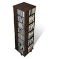 thumbnail image 1 of Prepac 65" 4-Sided Spinner Media Tower in Espresso, 1 of 3