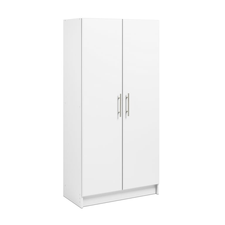 63” Classic White Pantry Cabinet with Two Full Size Doors 63” Classic White Pantry Cabinet with Two Full Size Doors