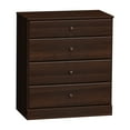 thumbnail image 1 of Prepac Astrid Modern 4-Drawer Vertical Dresser, Espresso, 1 of 11
