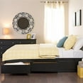 thumbnail image 1 of Prepac Black Sonoma Double / Full Platform Storage Bed with 6 Drawers, 1 of 6
