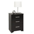 thumbnail image 1 of Prepac Coal Harbor Modern Tall 3-Drawer Bedroom Nightstand, Black, 1 of 6