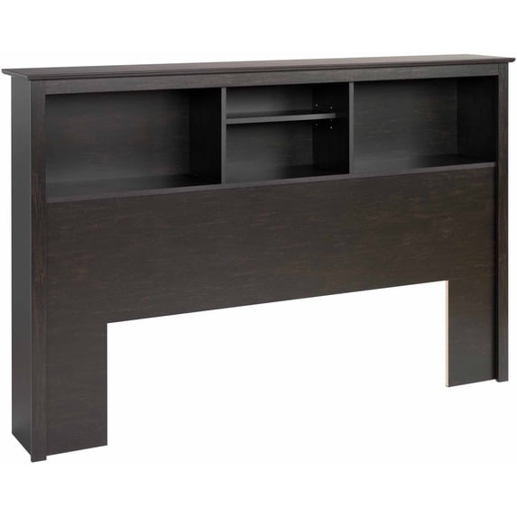 Prepac Double/Queen Bookcase Headboard, Multiple Sizes and Finishes