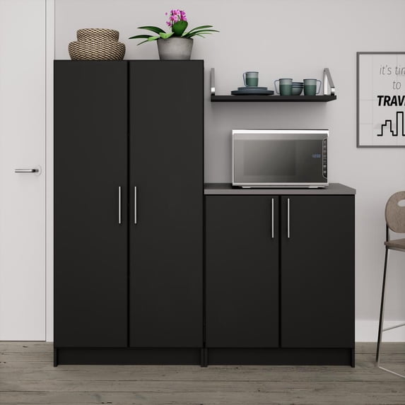 Prepac Black Elite Storage Set J - 2 Pc - Walmart.com