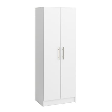 Prepac Elite Deep Laminated Composite Woods Storage Garage Cabinet