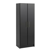 Prepac Elite Deep Storage Cabinet for Garage, 24" W x 65" H x 16" D, Black