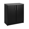 thumbnail image 1 of Prepac Elite Home Storage Black Base Cabinet with Melamine Countertop, 1 of 11