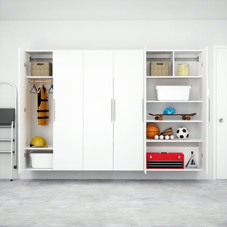 Prepac HangUps 108" Storage Set K, 3 Pieces, White