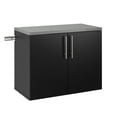 thumbnail image 1 of Prepac HangUps 2-Door Base Wall Mounted Garage Storage Cabinet, 30" W x 24" H x 16" D, Black, 1 of 27