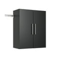 thumbnail image 1 of Prepac HangUps 24" Upper Storage Cabinet, Black, 1 of 13