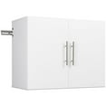 thumbnail image 1 of Prepac HangUps 30" Upper Storage Cabinet, White, 1 of 17