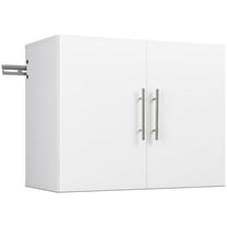 Prepac HangUps 30" Upper Storage Cabinet, White