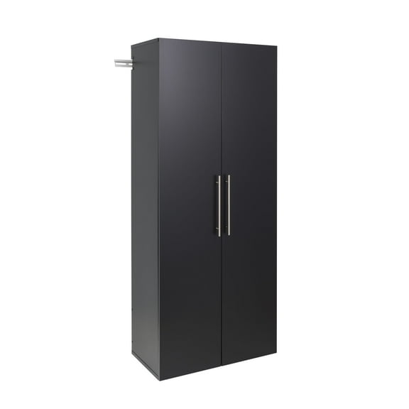 Prepac HangUps 30 in. Large Storage Cabinet, Black