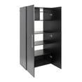 thumbnail image 1 of Prepac HangUps 36" Large Wooden Garage Storage Cabinet in Black, 1 of 13