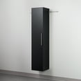 thumbnail image 1 of Prepac HangUps Narrow Wall Mounted Garage Storage Cabinet, 15" W x 72" H x 16" D, Black, 1 of 19
