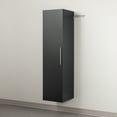 thumbnail image 1 of Prepac HangUps Narrow Wall Mounted Garage Storage Cabinet, 18" W x 72" H x 20" D, Black, 1 of 24