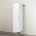 thumbnail image 1 of Prepac HangUps Narrow Wall Mounted Garage Storage Cabinet, 18" W x 72" H x 20" D, White, 1 of 24