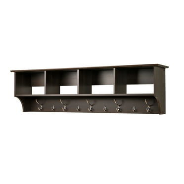 Prepac Hanging Entryway Wall Shelf, 60" Wide