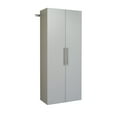 thumbnail image 1 of Prepac Large HangUps Storage Cabinet, Light Gray, 1 of 8