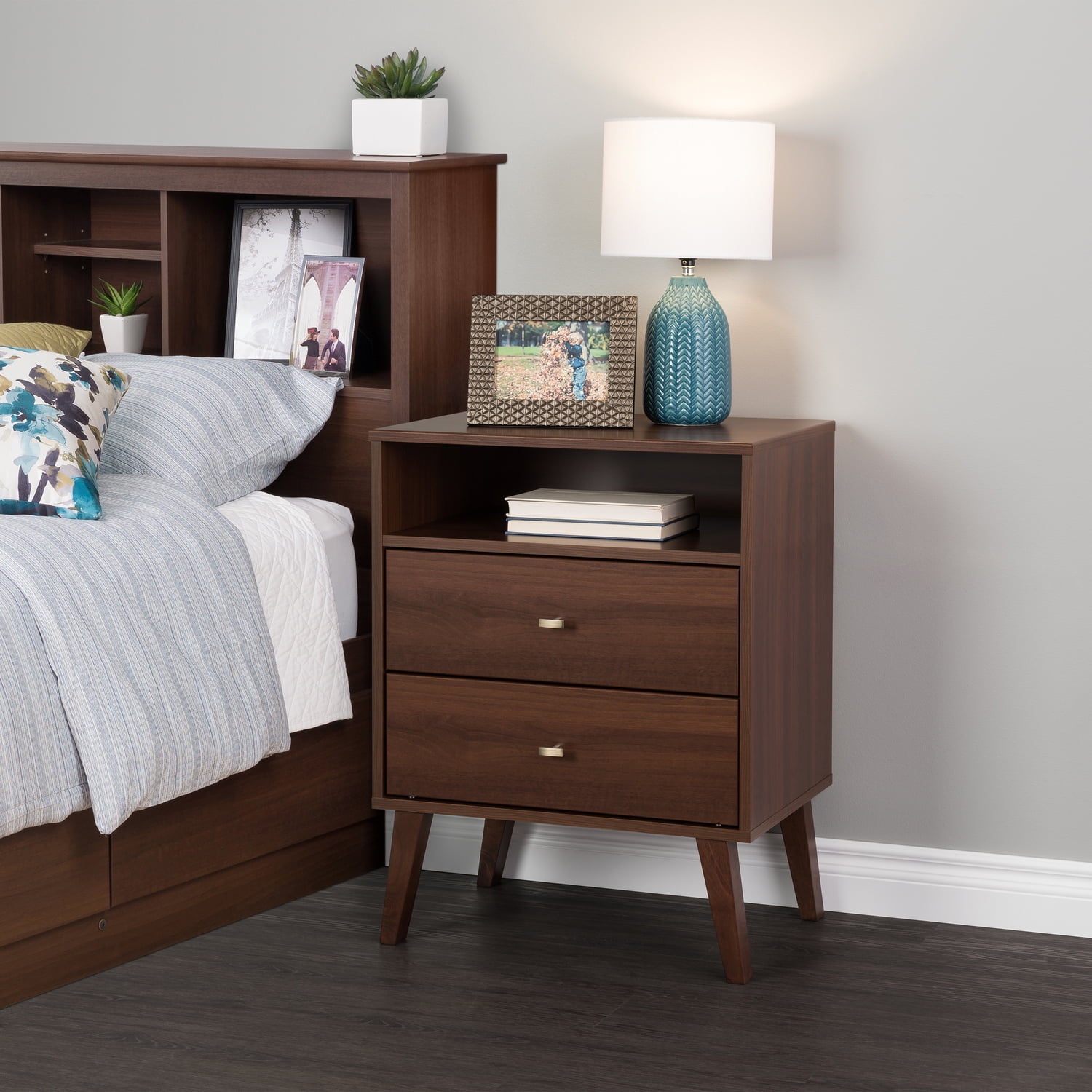 Prepac milo nightstand white deals