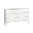 thumbnail image 1 of Prepac Milo Mid Century Modern 7-Drawer Dresser, White, 1 of 11