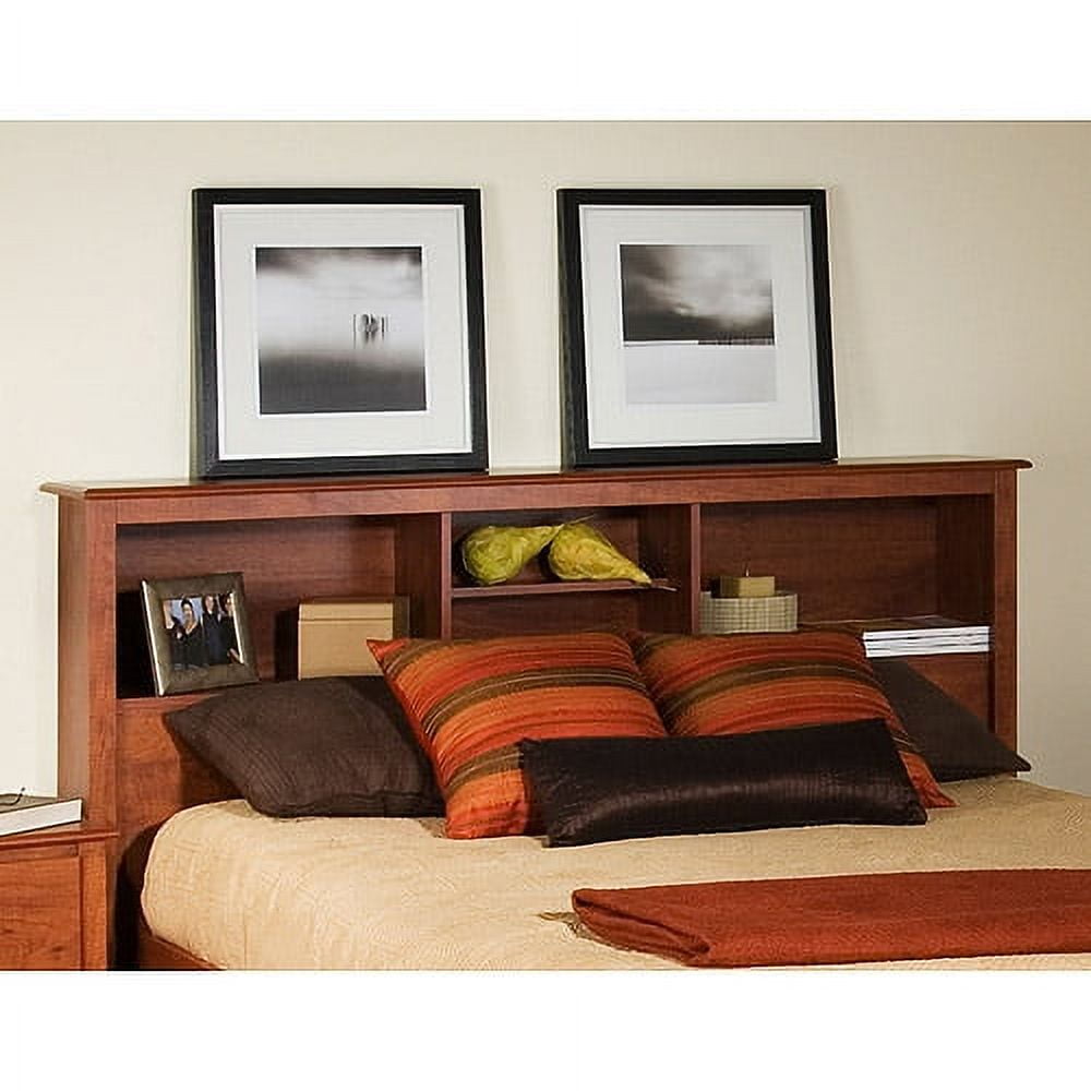 Prepac Furniture Brisbane Storage Headboard Cherry