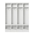 thumbnail image 1 of Prepac Narrow Entryway Organizer, White - Set of 4, 1 of 2