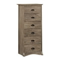 thumbnail image 1 of Prepac Salt Spring Coastal 6-Drawer Lingerie Chest, Drifted Gray, 1 of 13