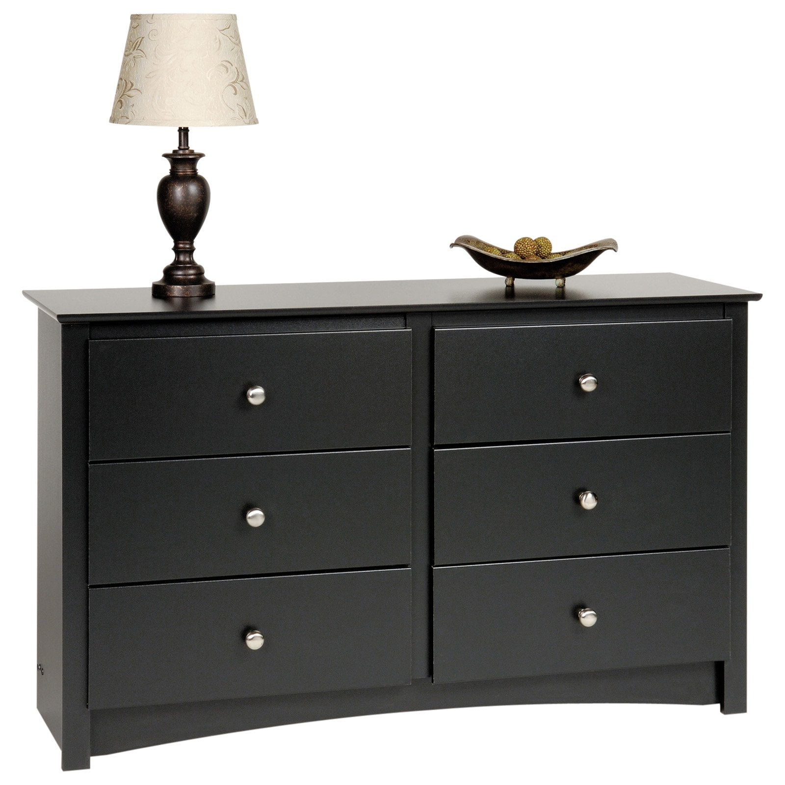 Sonoma 56" Black 6-Drawer Children's Dresser