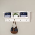 thumbnail image 1 of Prepac White Entryway Cubbie Shelf, 1 of 8