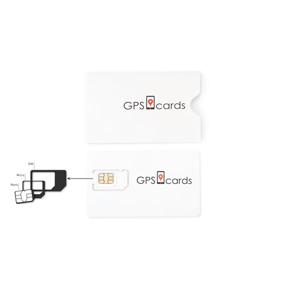 Prepaid SIM for Coban GPS-405C with American Apps Included for Easy Vehicle Tracking