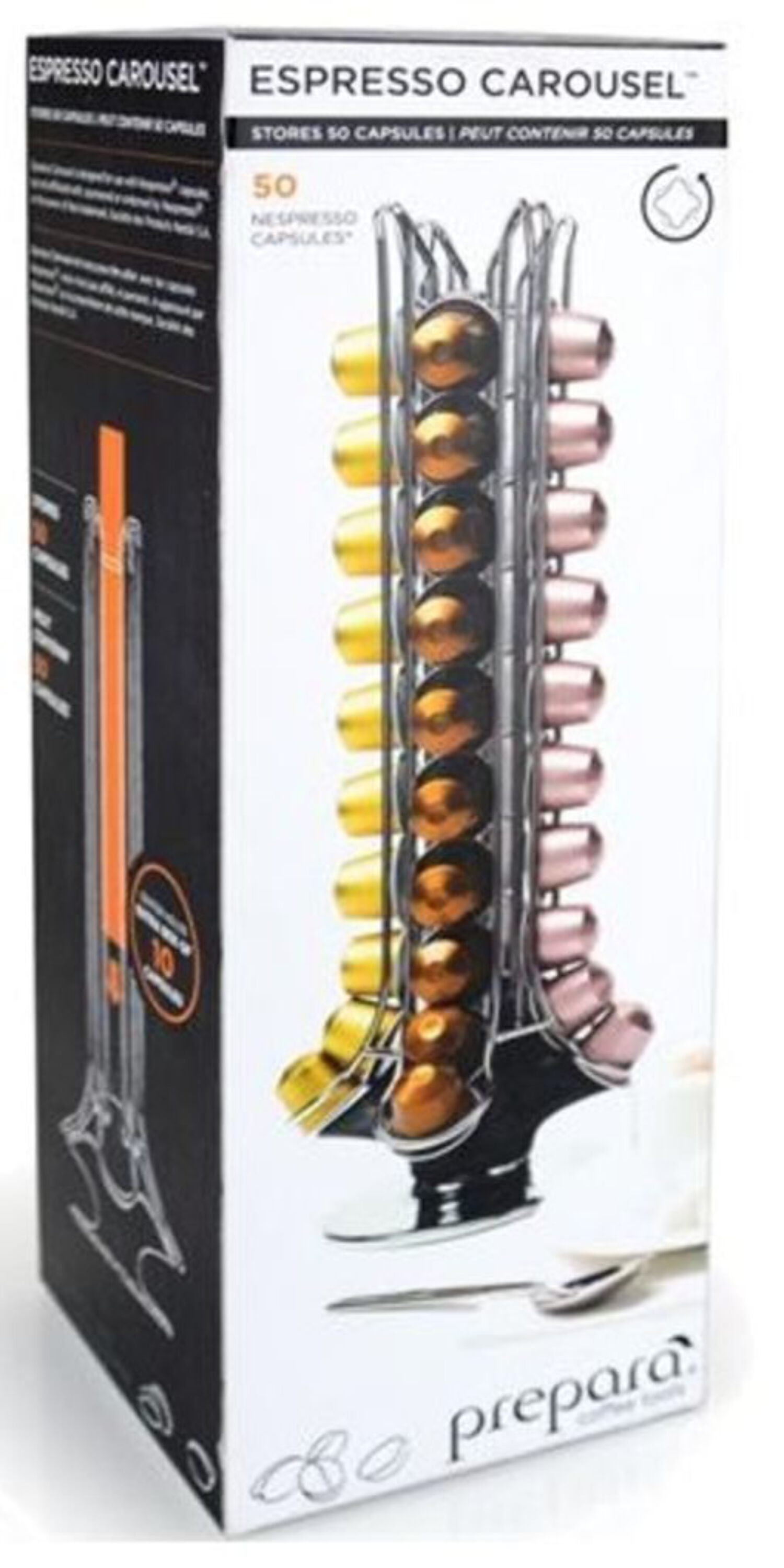 Prepara Espresso 50 ct. Capsule Carousel
