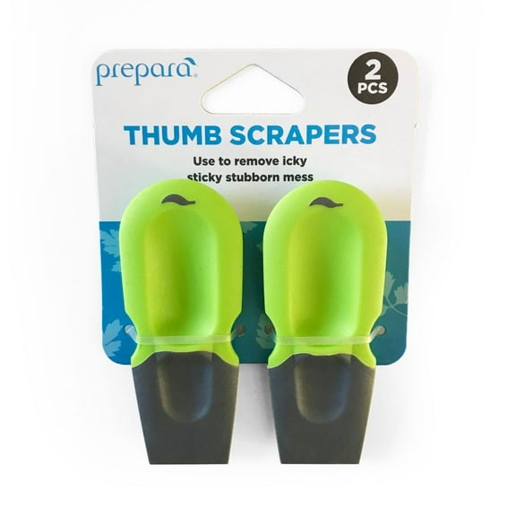Prepara Thumb Scraper, BPA-free, 2 Pc, Green