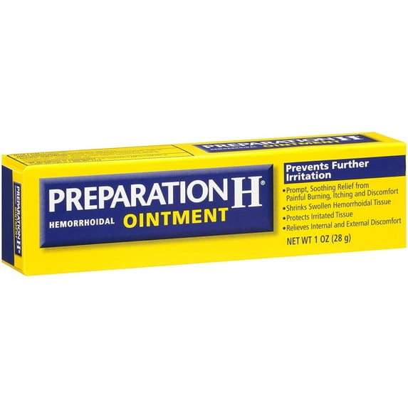 Preparation H Hemorrhoidal Ointment (1 Ounce Tube)