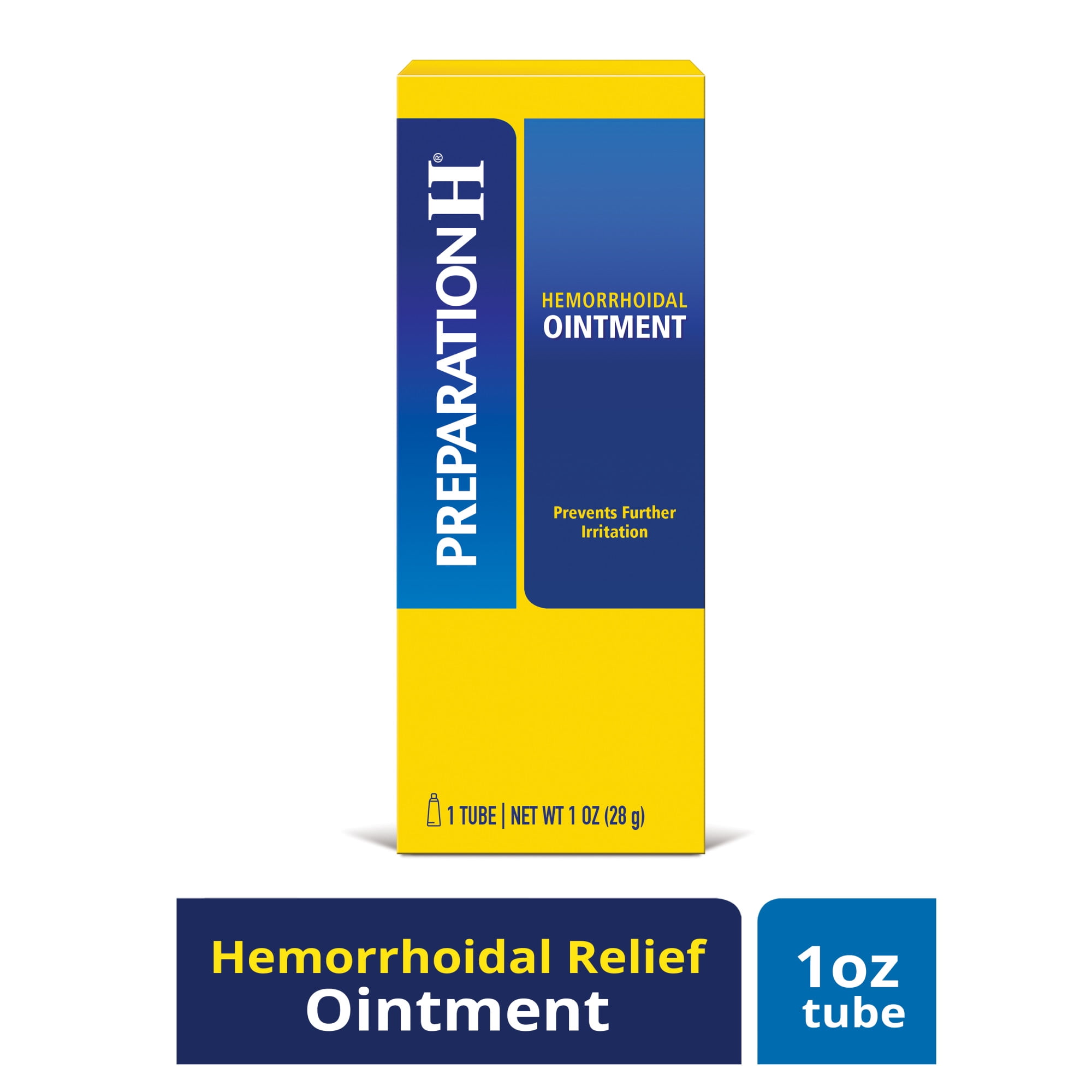 Preparation H Ointment for Hemorrhoid Relief, Burning and Itching, 1 Oz.