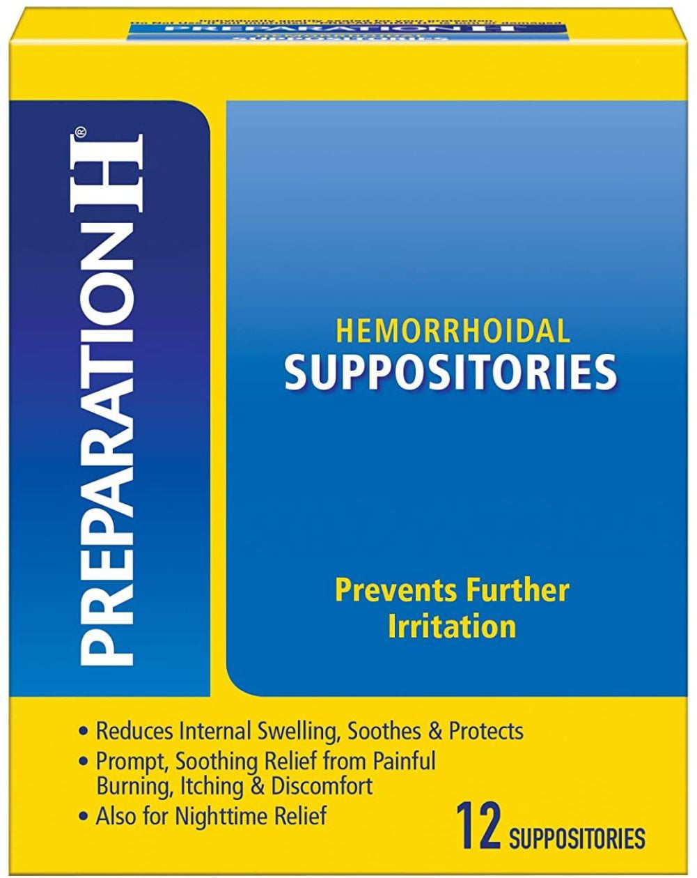 Preparation H Hemorrhoidal Suppositories, 24 suppositories