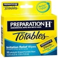 thumbnail image 1 of Preparation H Totables Irritation Relief Wipes 10 Each (Pack of 2), 1 of 6