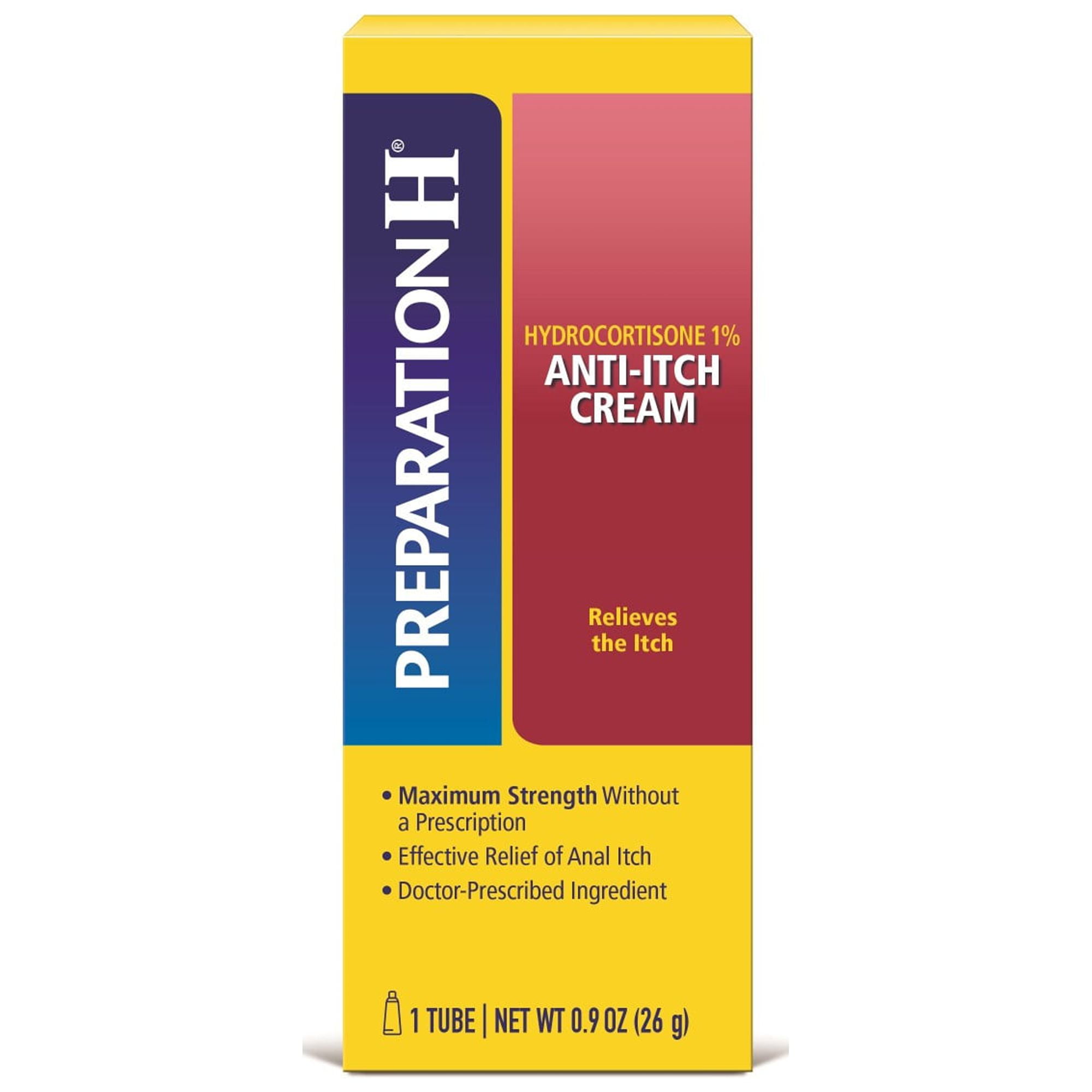 Preparation H Treat AntiItch Cream Hydrocortisone Nepal Ubuy
