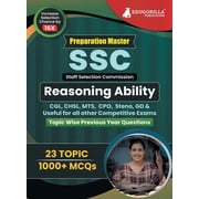 Preparation Master SSC Reasoning Topic-wise Previous Year Questions PYQ 2023 English Edition - 23 Solved Tests Usef, Paperback