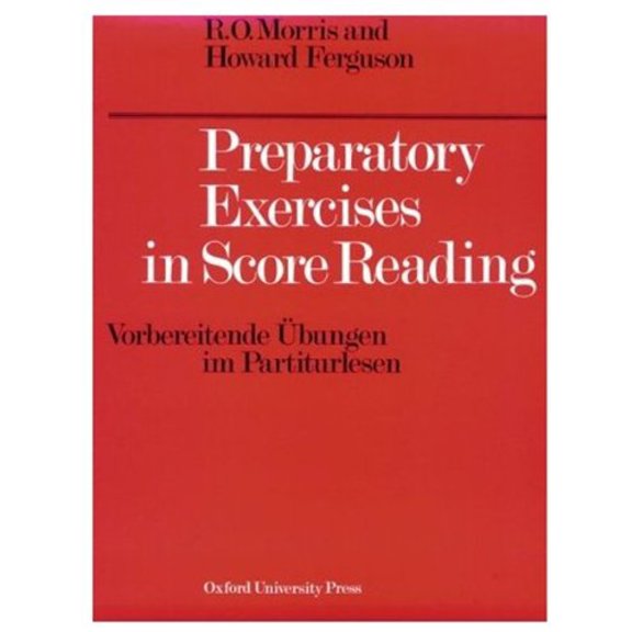 Pre-Owned Preparatory Exercises in Score Reading (Vorbereitende Ubungen im Partiturlesen) (Unknown) 019321475X 9780193214750
