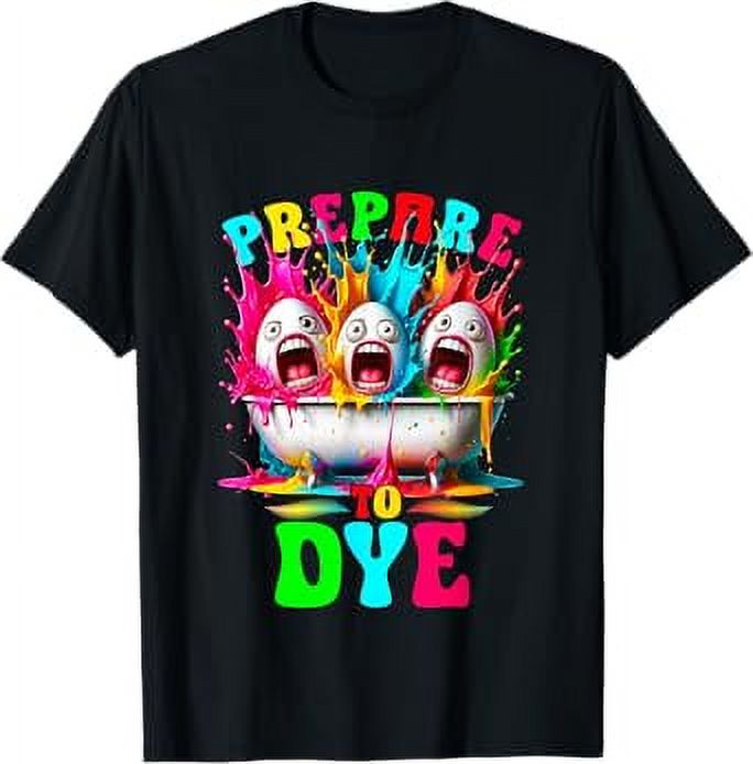 Prepare To Dye Egg Hunting and Kids Easter Egg Dye TShirt